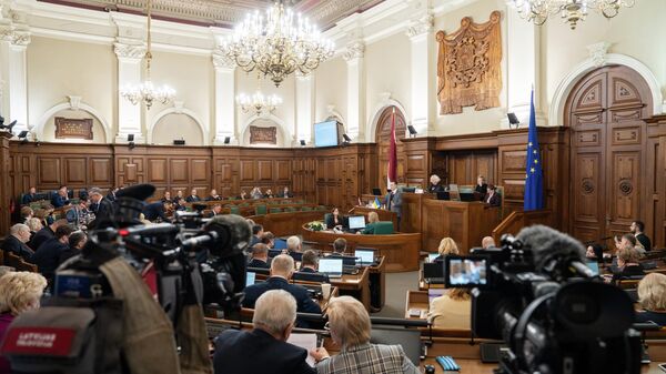 Заседание Сейма Латвии  - Sputnik Латвия