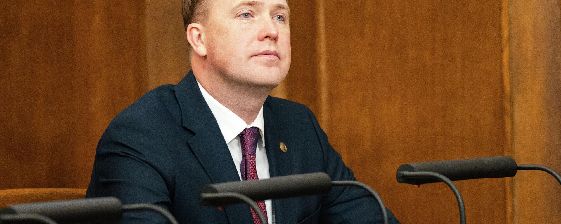 Министр финансов Латвии Виктор Валайнис - Sputnik Латвия, 1920, 05.03.2026