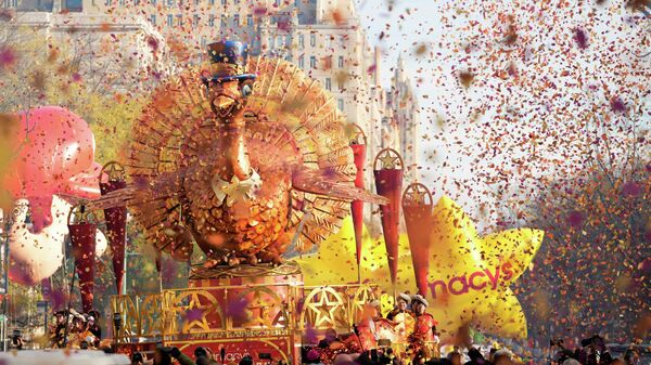 Парад Macy's в честь Дня благодарения в Нью-Йорке - Sputnik Латвия