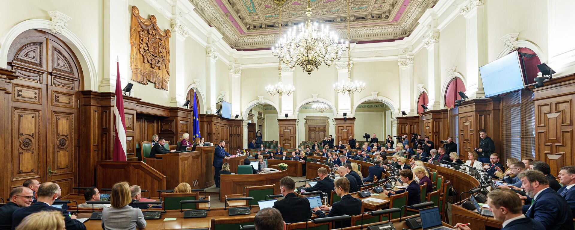 Заседание Сейма Латвии  - Sputnik Латвия, 1920, 13.01.2026
