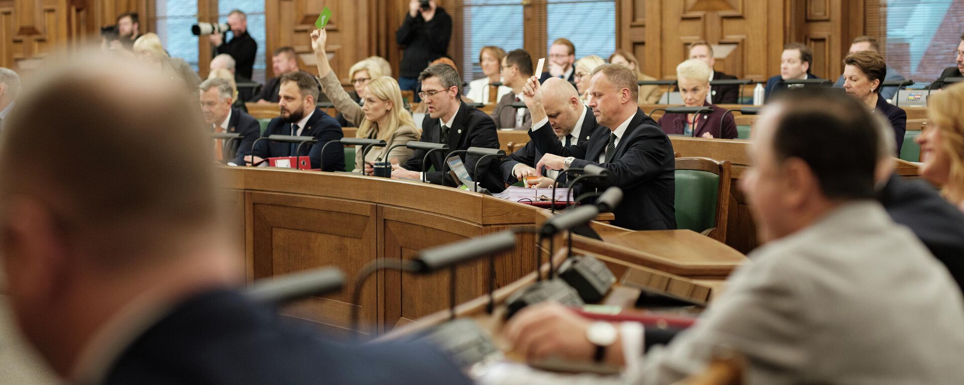 Заседание Сейма Латвии  - Sputnik Латвия, 1920, 27.03.2026