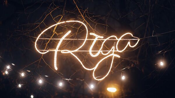 Праздничная иллюминация в Риге - Sputnik Латвия