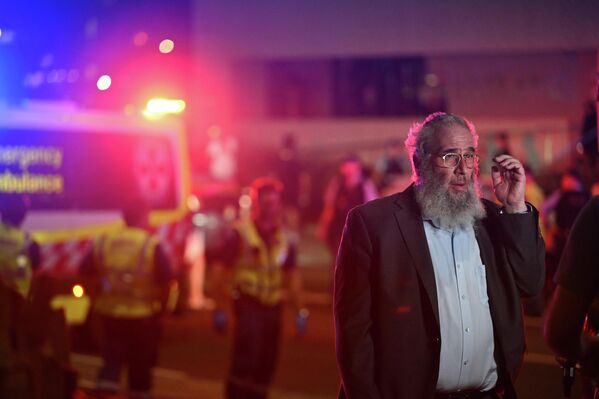 На мероприятии, проходившем на пляже Бонди, присутствовали представители местной еврейской общины На мероприятии, проходившем на пляже Бонди, присутствовали представители местной еврейской общины - Sputnik Латвия