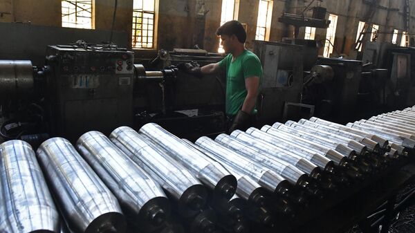 Завод по производству боеприпасов в г. Сфира провинции Алеппо - Sputnik Латвия