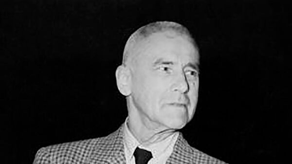 Вильгельм Фрик во время Нюрнбергского процесса, 1946 год - Sputnik Латвия