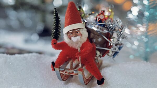 Эстонская ССР. Новогодняя сувенирная игрушка - Дед Мороз, 1979 год - Sputnik Латвия