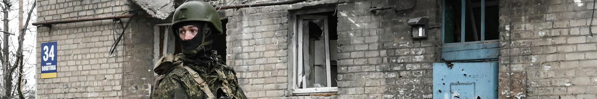 Освобожденный российскими войсками Красноармейск - Sputnik Латвия, 1920, 28.02.2022