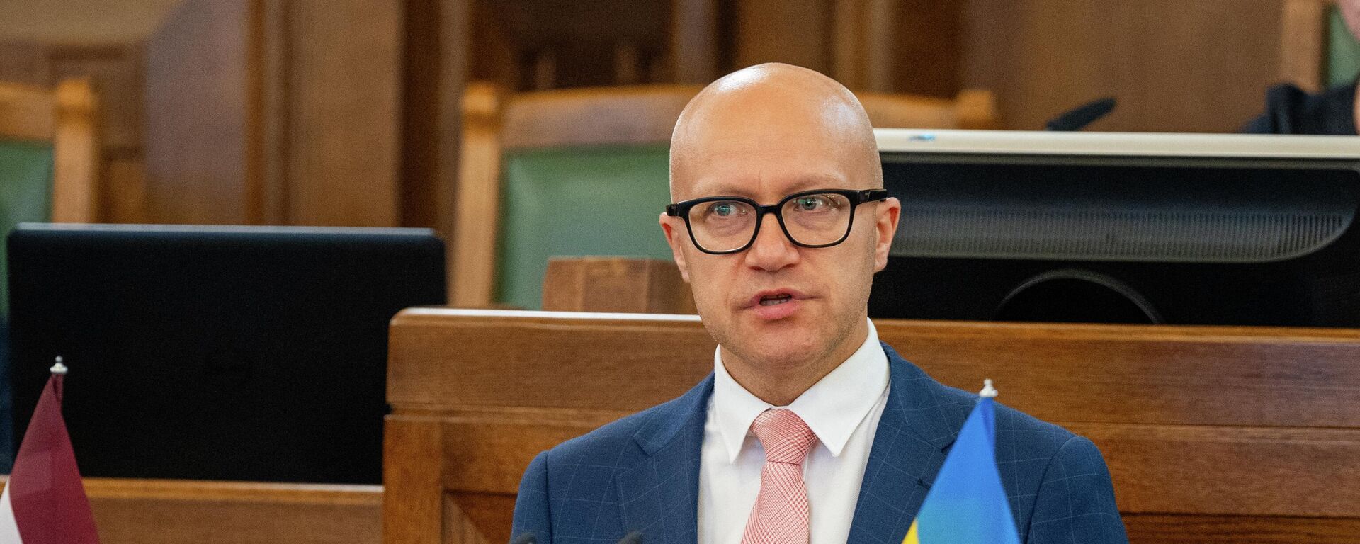 Глава Госконтроля Латвии Эдгар Корчагин - Sputnik Латвия, 1920, 12.01.2026