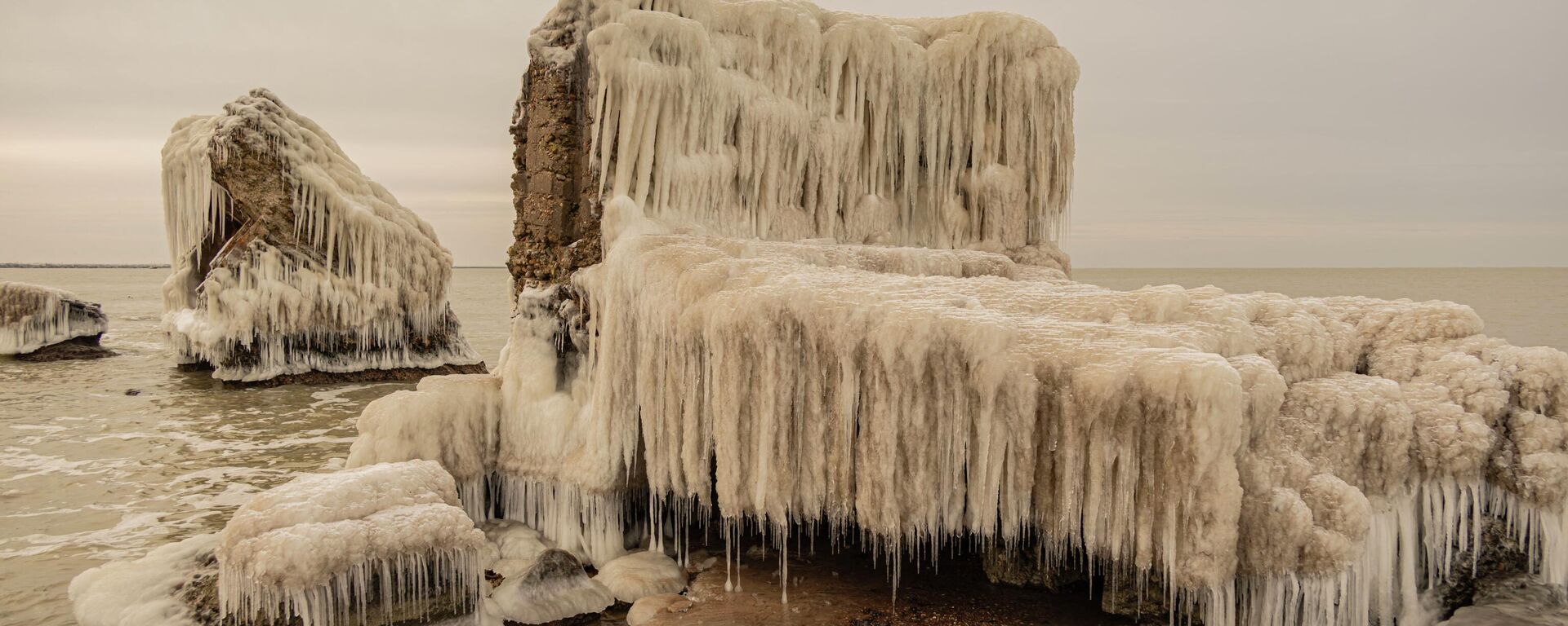 Зимние виды Лиепаи в 2026 году - Sputnik Латвия, 1920, 14.01.2026