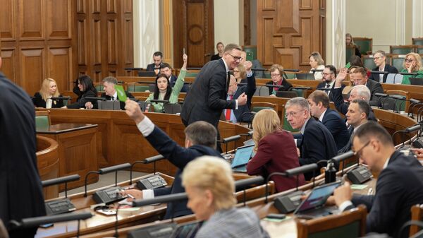 Заседание Сейма Латвии  - Sputnik Латвия
