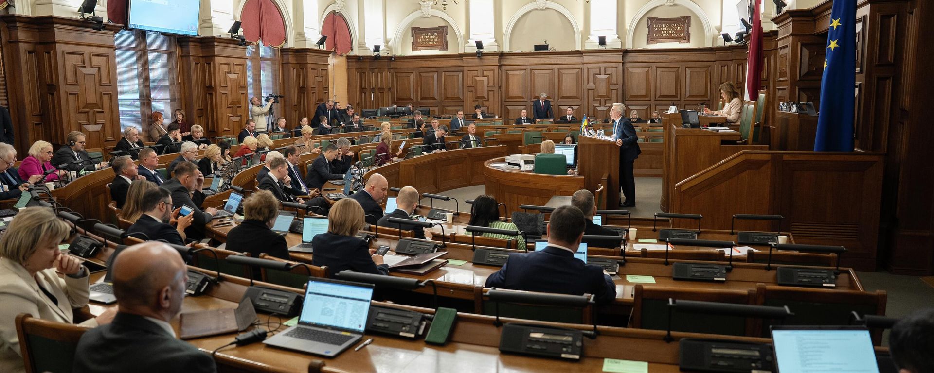Заседание Сейма Латвии - Sputnik Латвия, 1920, 03.09.2026
