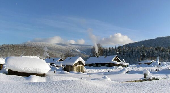 Село Теба, Кемеровская область, Россия. - Sputnik Латвия