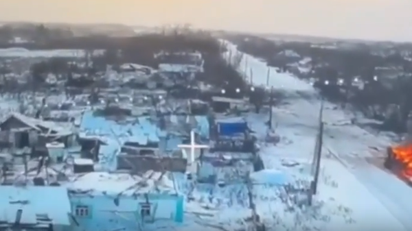 Боевая работа войск беспилотных систем ВС России в зоне СВО - Sputnik Латвия