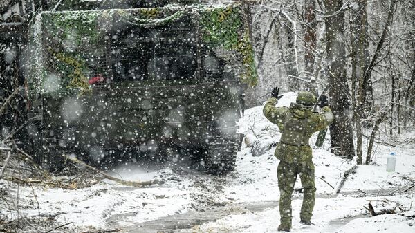 ЗРК Тор ВС России на боевом дежурстве в зоне СВО - Sputnik Латвия