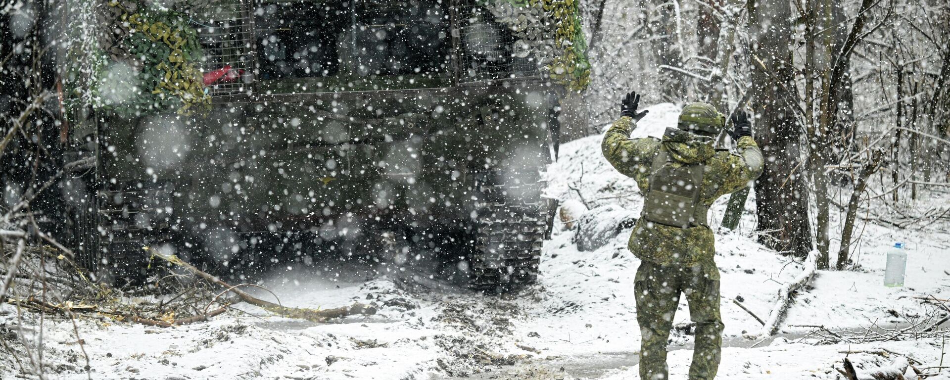 ЗРК Тор ВС России на боевом дежурстве в зоне СВО - Sputnik Латвия, 1920, 16.02.2026