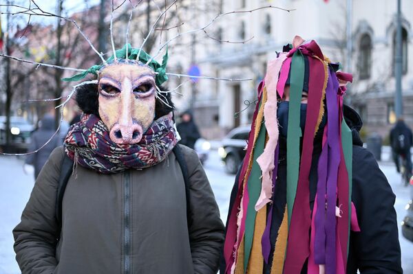 "Ужгавенес" переводится как "заговенье". С 18 февраля (Пепельная среда) у католиков в Литве начинается Великий пост перед Пасхой. - Sputnik Латвия