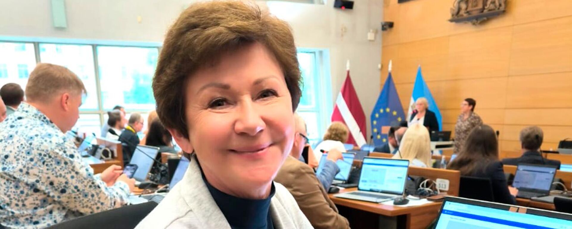 Латвийский журналист Наталия Абола - Sputnik Латвия, 1920, 26.02.2026