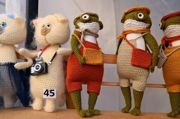 Юных посетителей ждет бесплатная карусель Казюкаса. - Sputnik Латвия