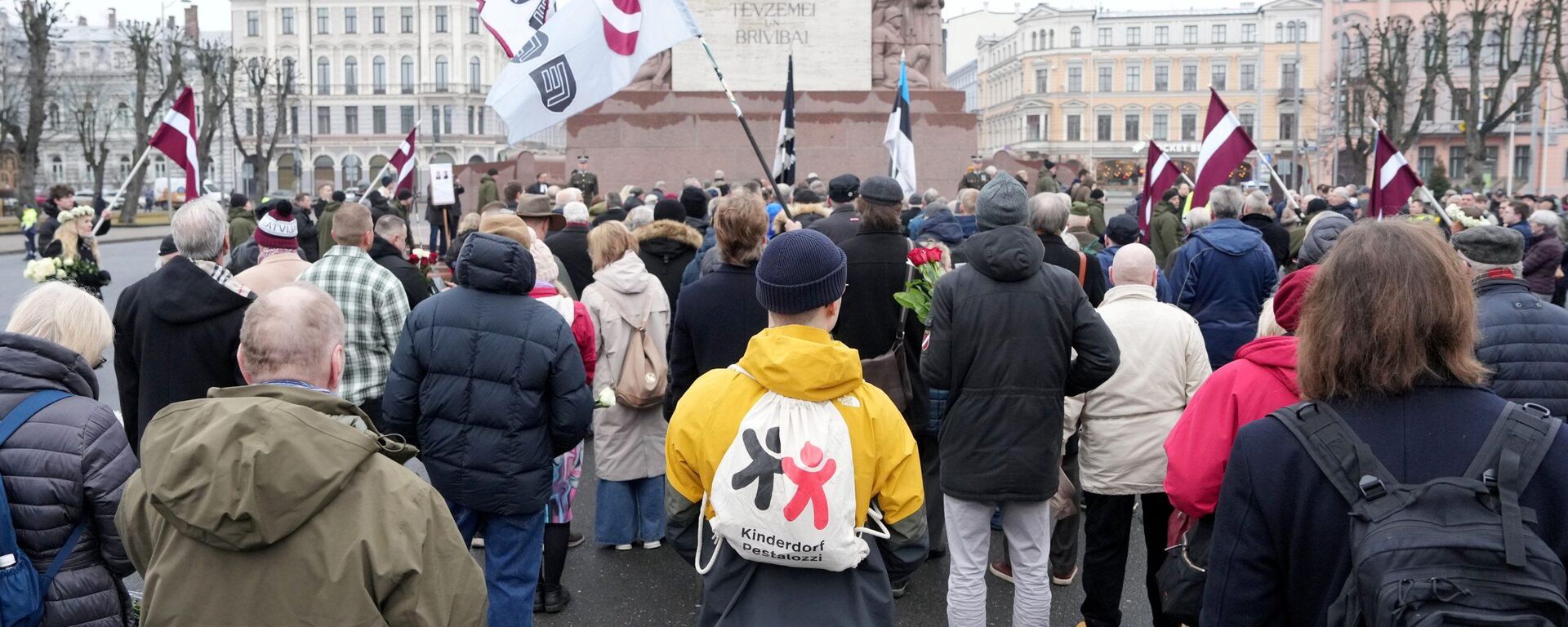 Марш легионеров СС в Риге - Sputnik Латвия, 1920, 26.03.2026