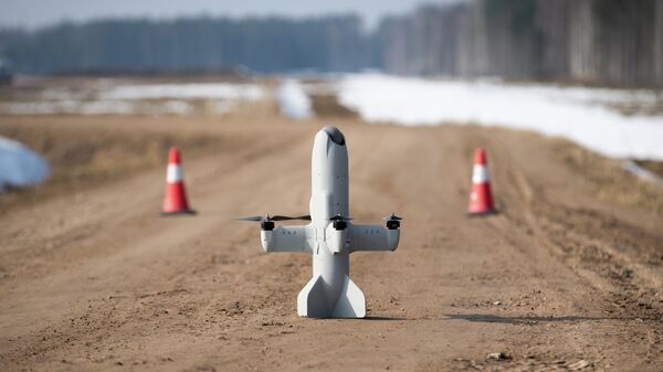 Испытания БПЛА на полигоне Селия - Sputnik Латвия