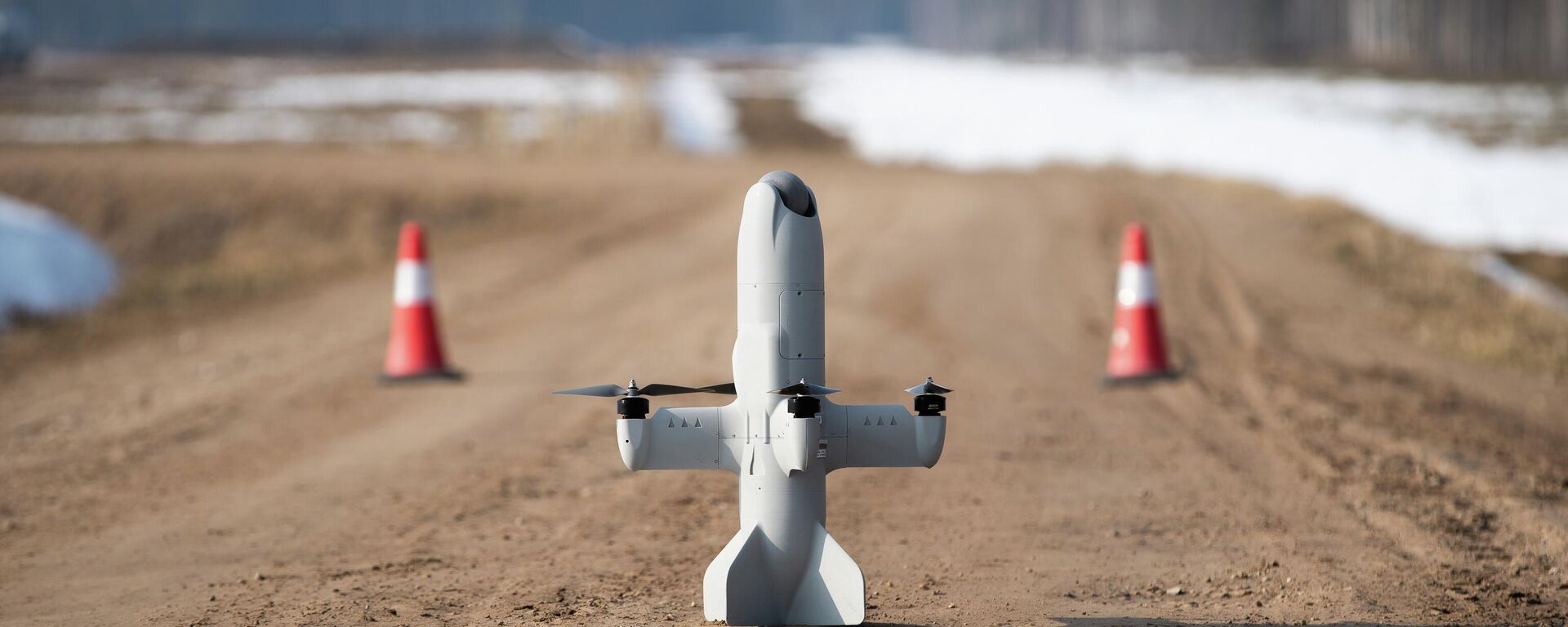 Испытания БПЛА на полигоне Селия - Sputnik Латвия, 1920, 21.03.2026