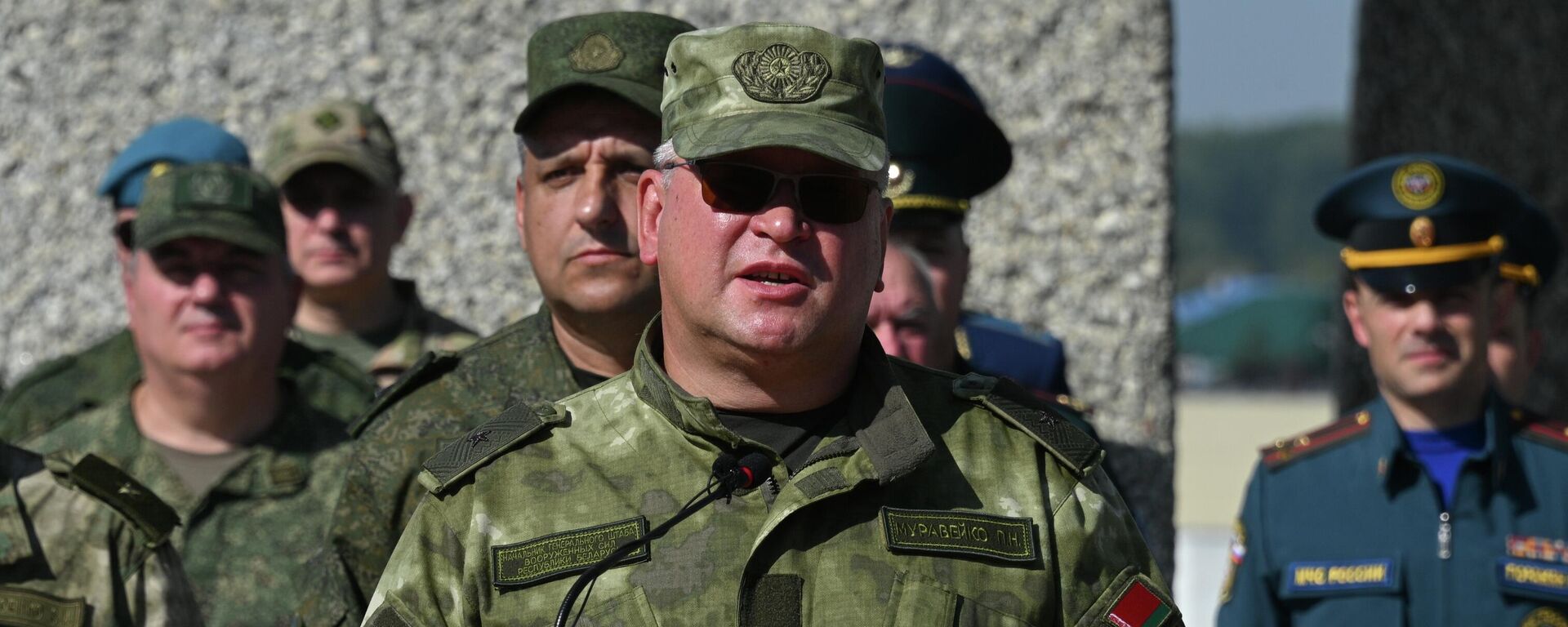 Начальник Генерального штаба, первый заместитель министра обороны Республики Беларусь Павел Муравейко  - Sputnik Латвия, 1920, 19.03.2026