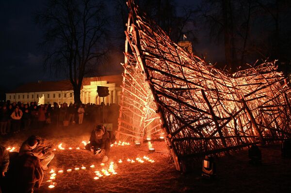 Позже долина Швентарагис стала местом расположения резиденции правителей Великого Княжества Литовского. - Sputnik Латвия