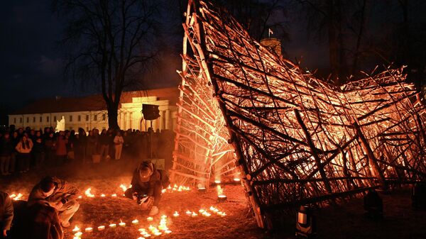 Праздник в честь дня весеннего равноденствия - 2026 в Вильнюсе - Sputnik Латвия