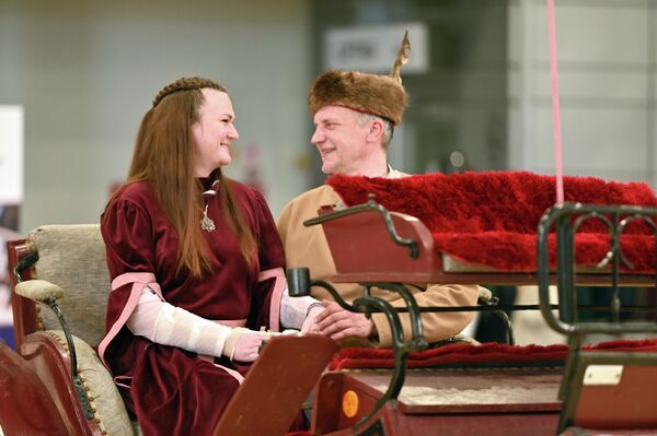 Кроме того, один из литовских коллективов воссоздал для зрителей историческую атмосферу.  - Sputnik Латвия