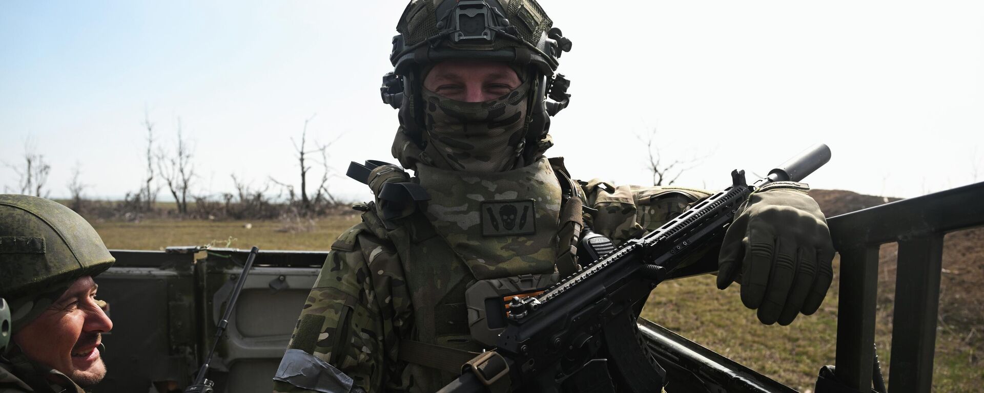 Военнослужащие ВС России в зоне СВО - Sputnik Латвия, 1920, 25.03.2026