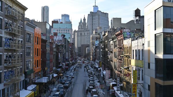 Вид города Нью-Йорк - Sputnik Латвия