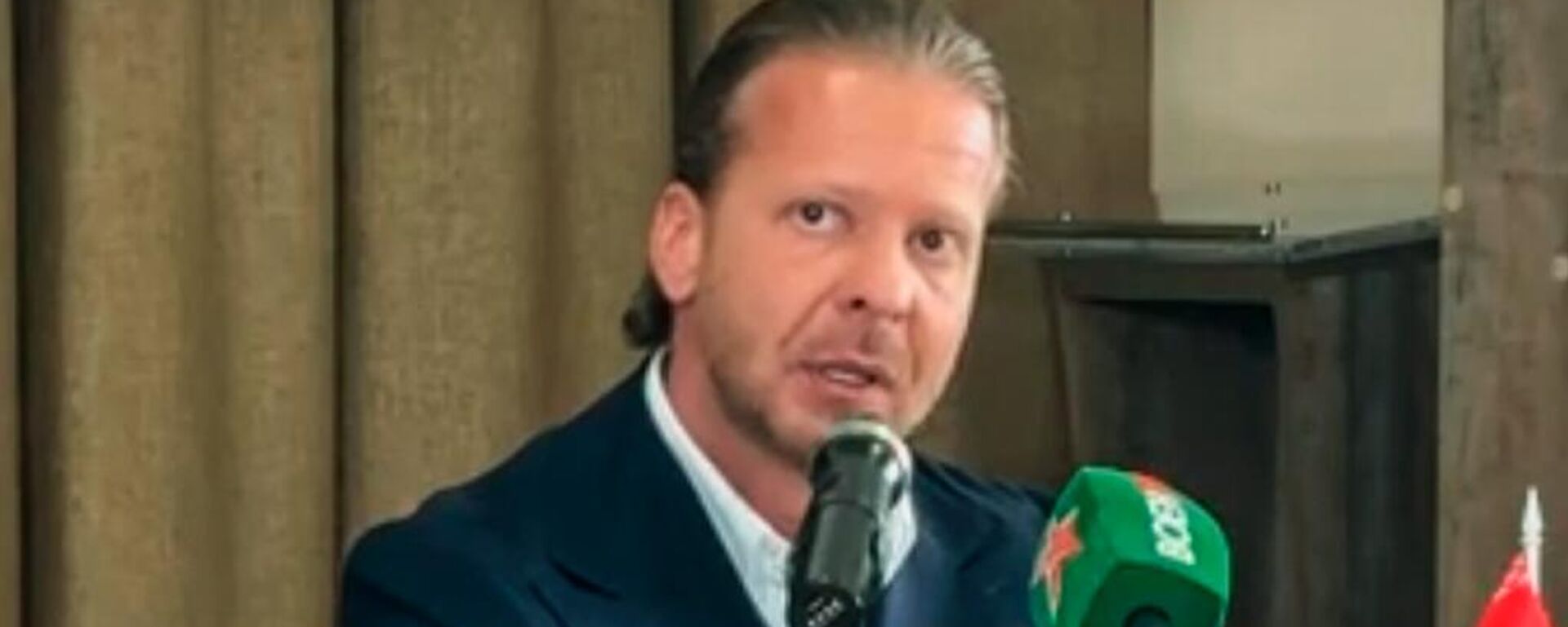 Пресс-конференция Алексея Росликова в Минске - Sputnik Латвия, 1920, 09.04.2026