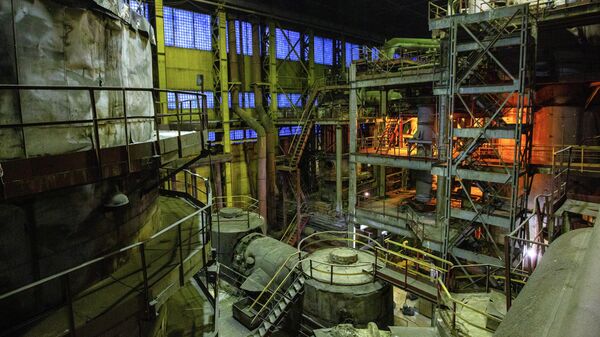Цех по производству серной кислоты - Sputnik Латвия