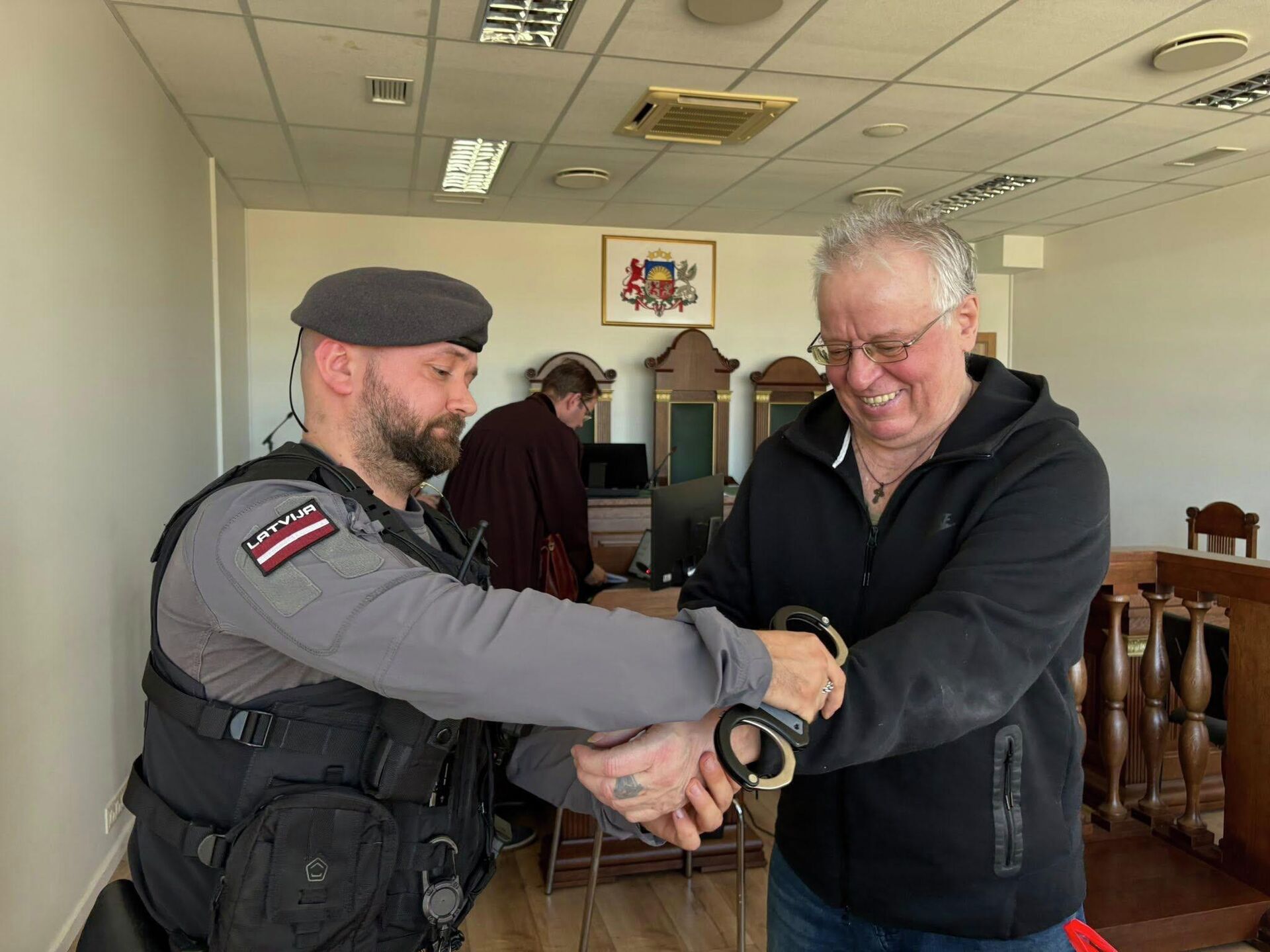 Сергей Никитин во время судебного заседания  - Sputnik Латвия, 1920, 28.04.2026