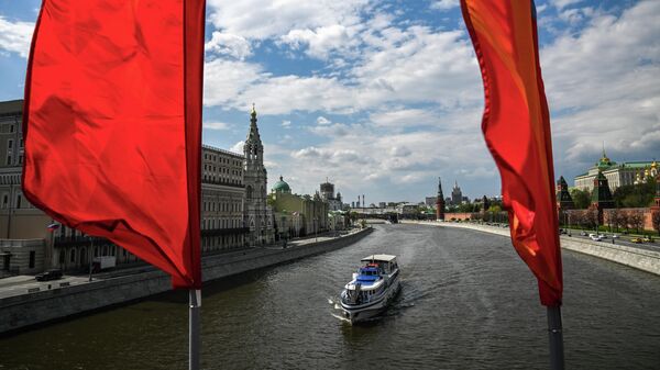 Навигация на Москве-реке - Sputnik Латвия