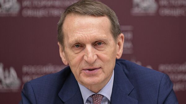 Директор Службы внешней разведки РФ Сергей Нарышкин - Sputnik Латвия
