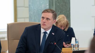 Министр внутренних дел Латвии Янис Домбрава 