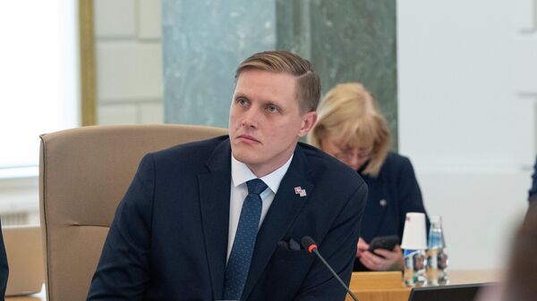 Министр внутренних дел Латвии Янис Домбрава  - Sputnik Латвия