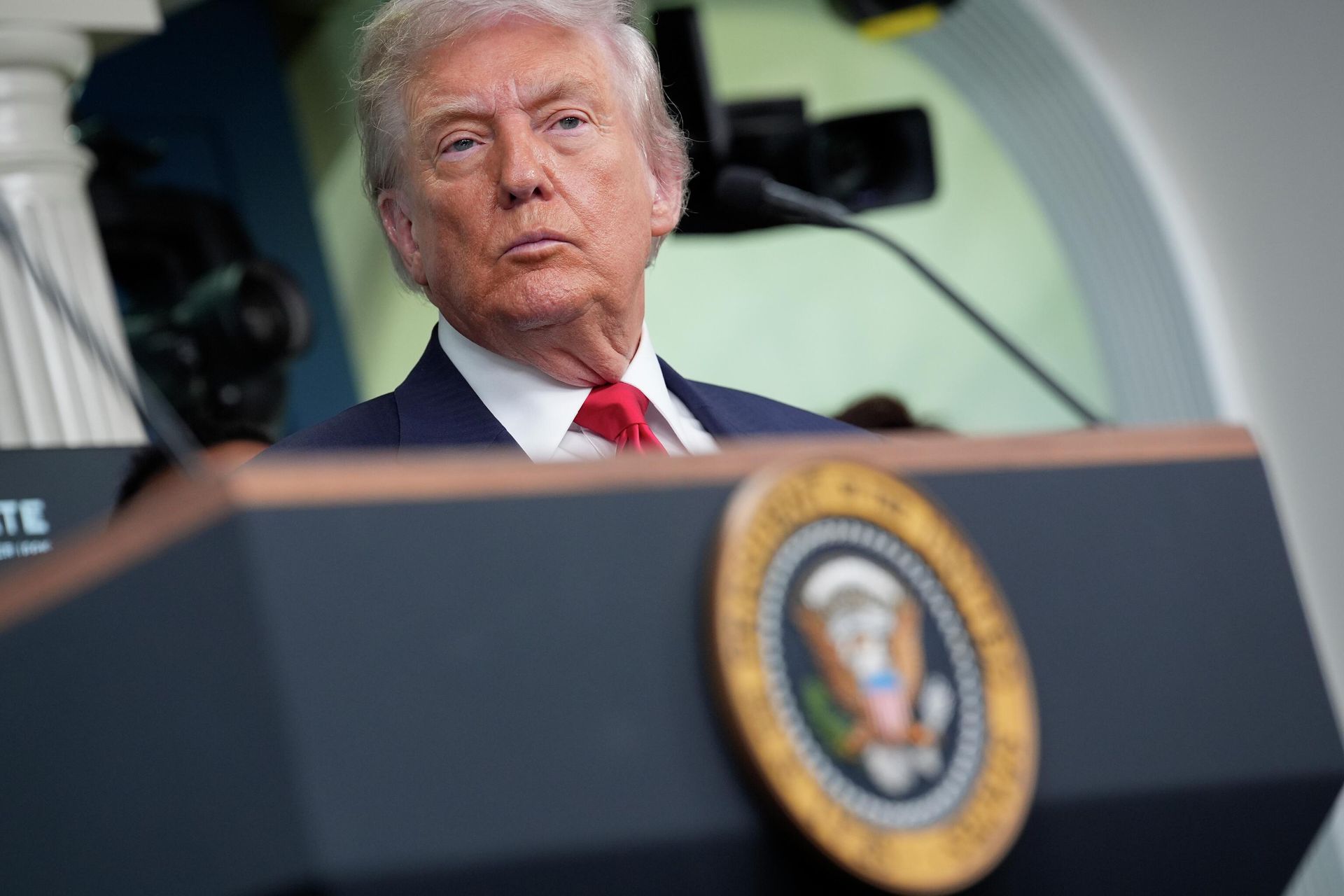 Президент США Дональд Трамп - Sputnik Латвия, 1920, 09.07.2026