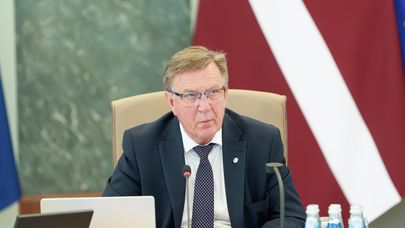 Министр финансов Латвии Марис Кучинскис 