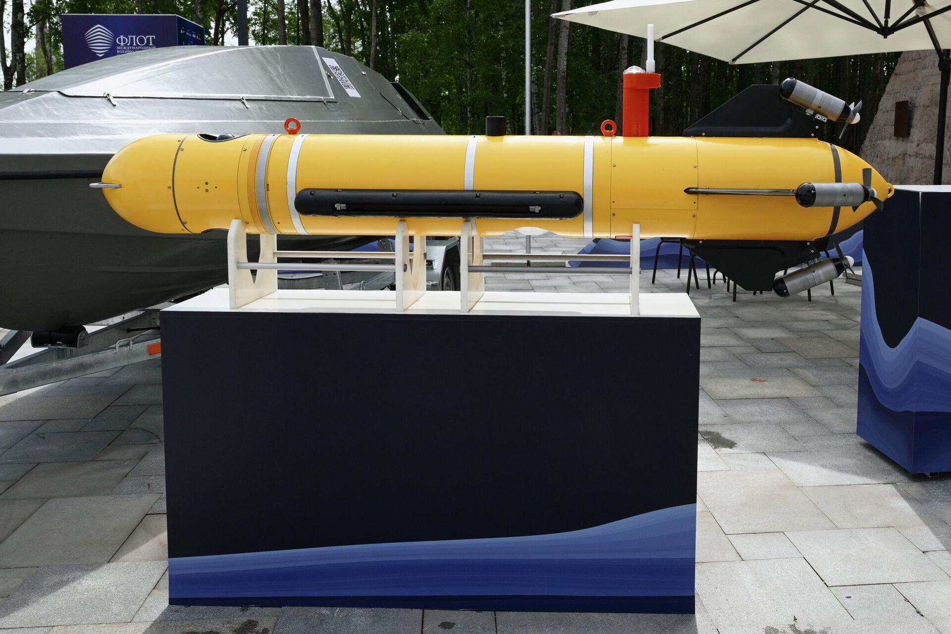 Подводный аппарат ММТ-300 на Международном военно-морском салоне Флот-2026 в Кронштадте - Sputnik Латвия, 1920, 11.06.2026
