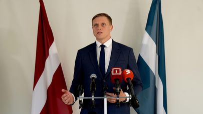 Министр внутренних дел Латвии Янис Домбрава 