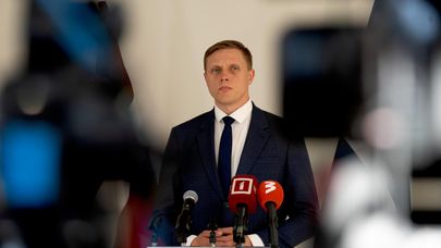 Министр внутренних дел Латвии Янис Домбрава 