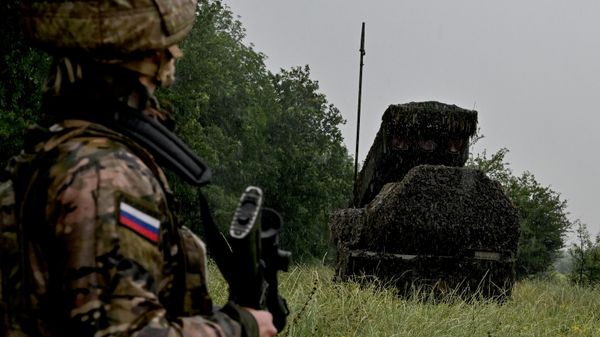 Боевое дежурство ЗРК Бук-М3 группировки войск Центр на Добропольском направлении СВО - Sputnik Латвия