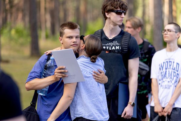На фото: новобранцы на военной базе в Адажи - Sputnik Латвия