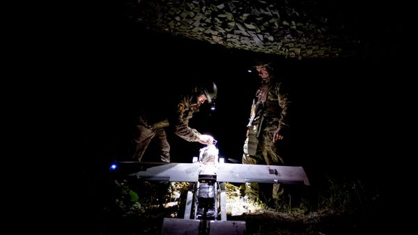 Боевая работа расчета БПЛА Молния ВС РФ в зоне СВО - Sputnik Латвия