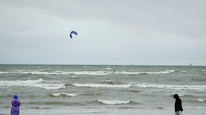 Шторм в Балтийском море, Таллинская бухта, 23 августа 2026 года