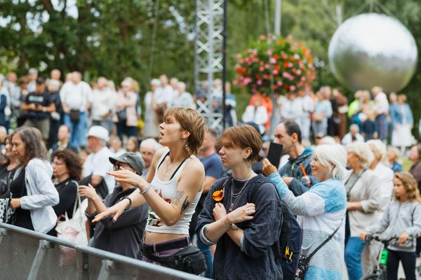 Мероприятия проходили на нескольких площадках: на улице Таллинас и прилегающих территориях, в парке Каугури и на пляже Каугурциемс - Sputnik Латвия