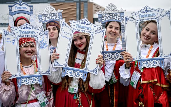 Основными площадками фестиваля стали выставочный центр "Екатеринбург-Экспо" и кампус Уральского федерального университета. - Sputnik Латвия