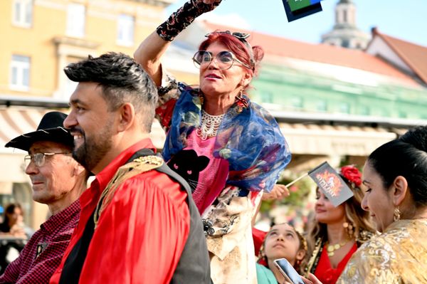 На фото: участники фестиваля цыганской культуры Gypsy Fest. На фото: участники фестиваля цыганской культуры Gypsy Fest. - Sputnik Латвия